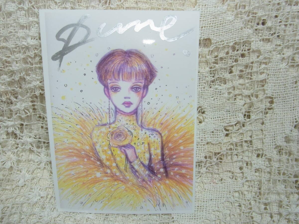 Amazon.co.jp: ポストカード大絵カード 「ショートカットの少女